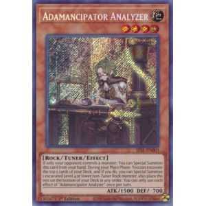 Adamancipator Analyzer (Secret Rare) – Secret Slayers | Carta YUGIOH en México