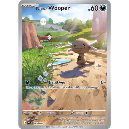 Paldean Wooper (Illustration Rare)