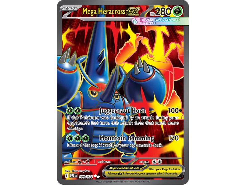 Mega Heracross ex  (Ultra Rare)