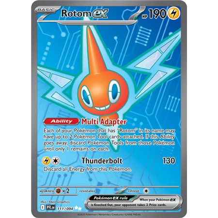Rotom ex  (Ultra Rare)