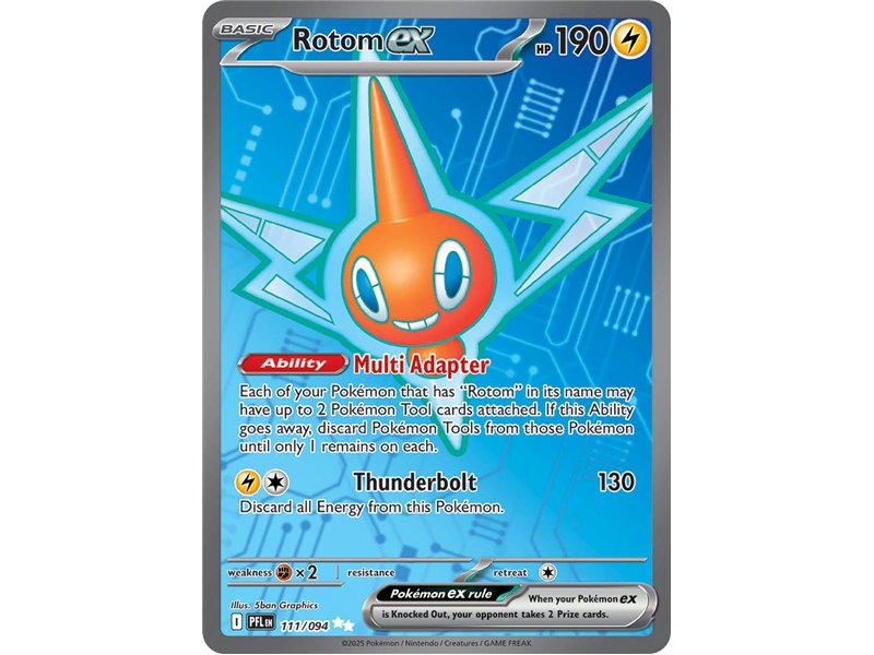 Rotom ex  (Ultra Rare)
