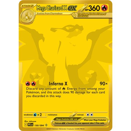 Mega Charizard X ex  (Mega Hyper Rare)