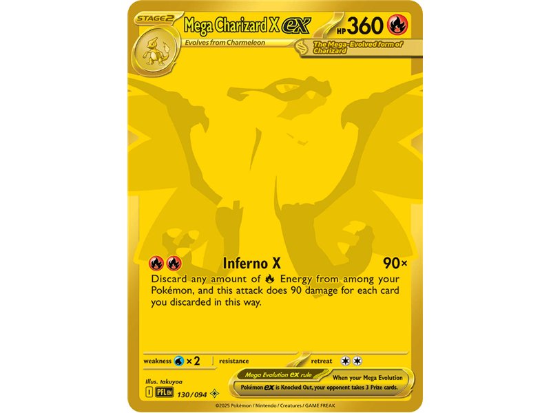 Mega Charizard X ex  (Mega Hyper Rare)