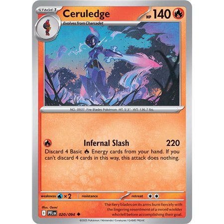 Ceruledge (Uncommon/Reverse Holofoil)