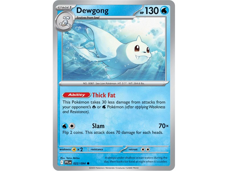 Dewgong (Common/Reverse Holofoil)