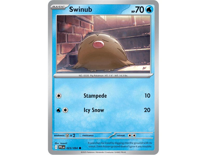 Swinub (Common/Reverse Holofoil)
