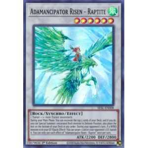 Adamancipator Risen - Raptite (Super Rare) – Secret Slayers | Carta YUGIOH en México