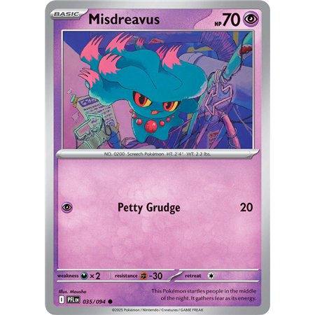 Misdreavus (Common/Reverse Holofoil)