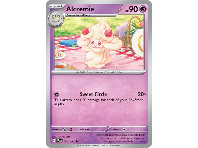 Alcremie (Uncommon/Reverse Holofoil)