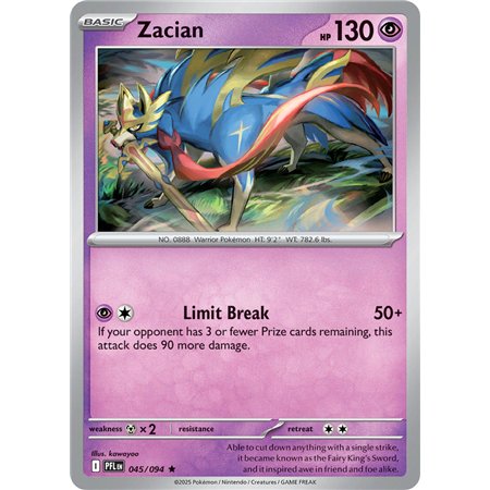 Zacian (Rare/Reverse Holofoil)