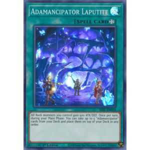 Adamancipator Laputite (Super Rare) – Secret Slayers | Carta YUGIOH en México