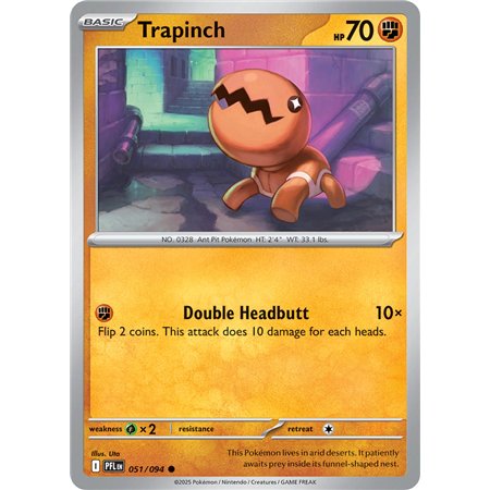 Trapinch (Common/Reverse Holofoil)