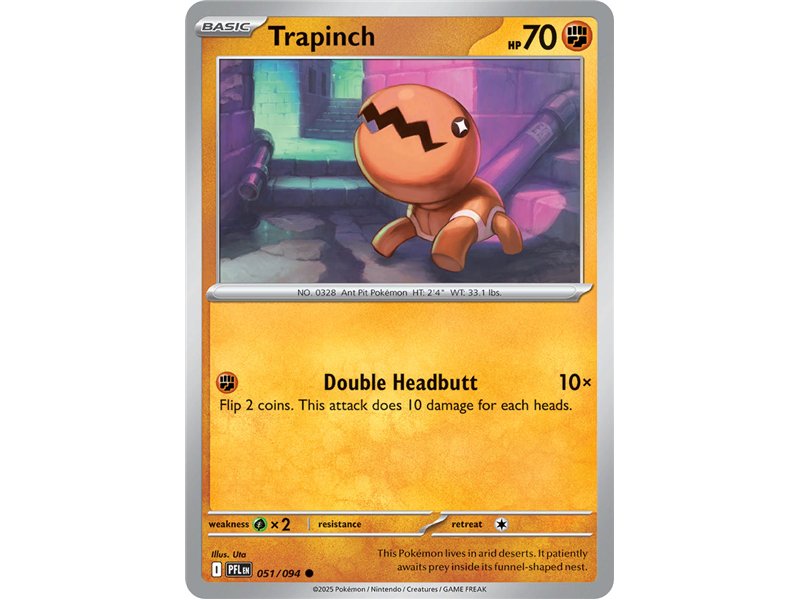 Trapinch (Common/Reverse Holofoil)