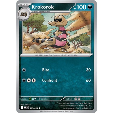 Krokorok (Common/Reverse Holofoil)