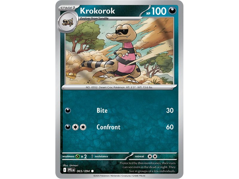Krokorok (Common/Reverse Holofoil)