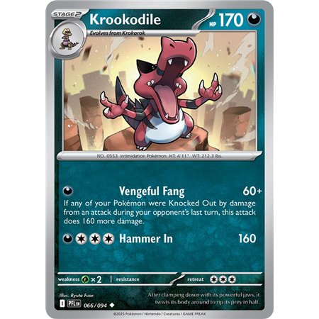 Krookodile (Uncommon/Reverse Holofoil)