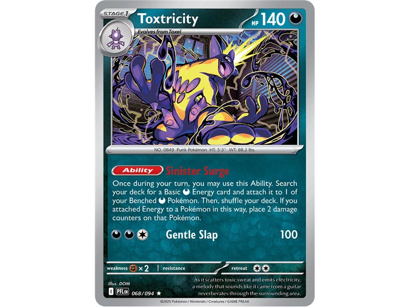 Toxtricity (Rare/Reverse Holofoil)