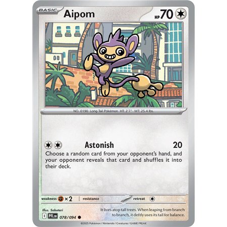 Aipom (Common/Reverse Holofoil)