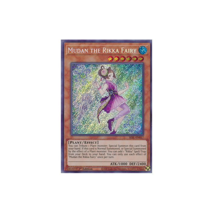 Mudan the Rikka Fairy (Secret Rare) – Secret Slayers | Carta YUGIOH en México