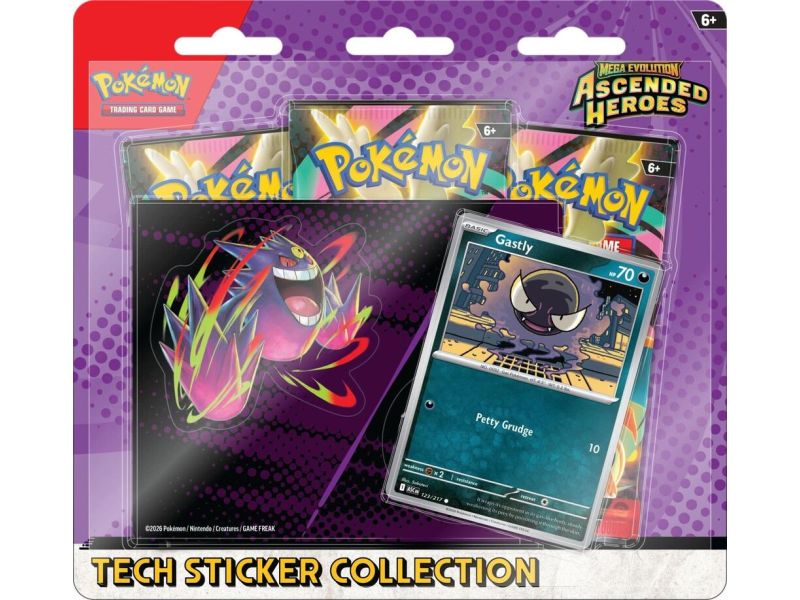 ME02.5 Ascended Heroes Teach Sticker Collection - Gastly