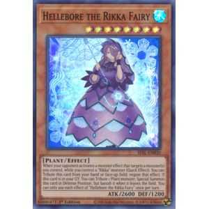 Hellebore the Rikka Fairy (Super Rare) – Secret Slayers | Carta YUGIOH en México