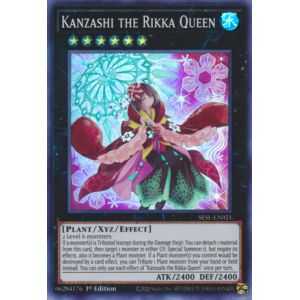 Kanzashi the Rikka Queen (Super Rare) – Secret Slayers | Carta YUGIOH en México