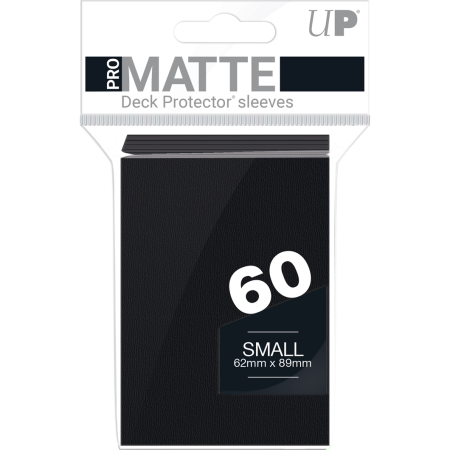 Micas Ultra-Pro Small Matte C/60 Color Negro