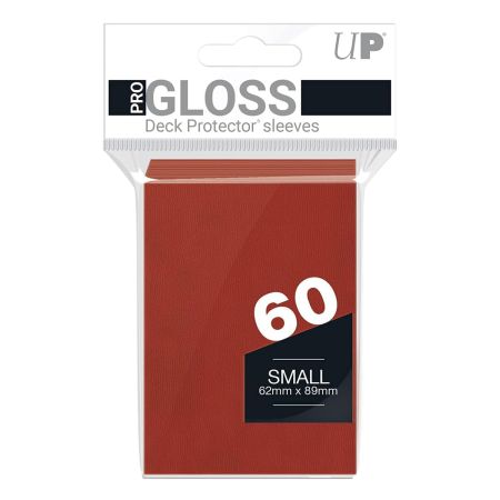 Micas Ultra-Pro Small Gloss C/60 Color Rojo