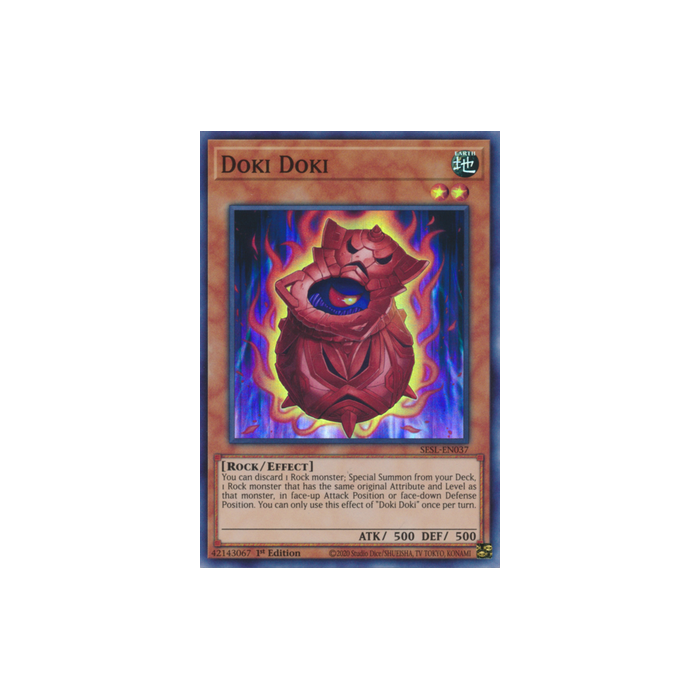 Doki Doki (Super Rare) – Secret Slayers | Carta YUGIOH en México