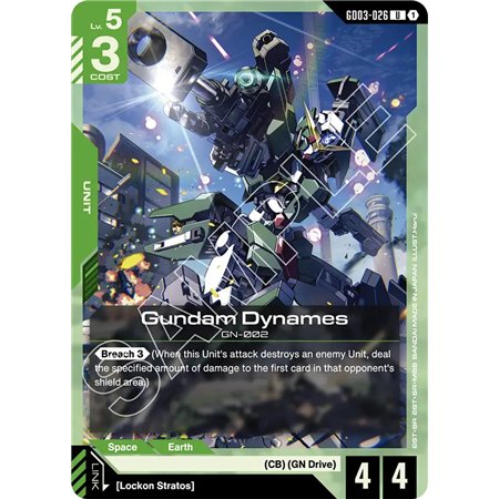 Gundam Dynames (Uncommon)