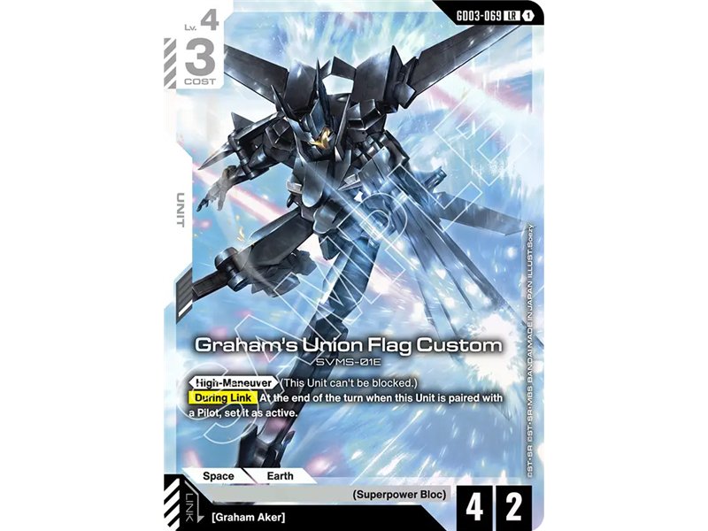 Graham's Union Flag Custom (Legend Rare)