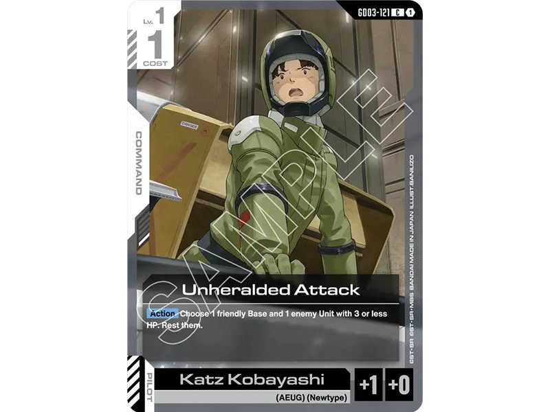 Unheralded Attack (Common)