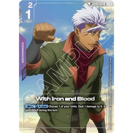 With Iron and Blood (SP) (Common +)