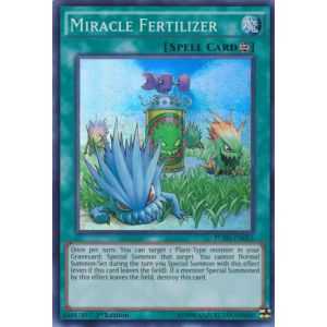 Miracle Fertilizer (Super Rare) – Secret Slayers | Carta YUGIOH en México