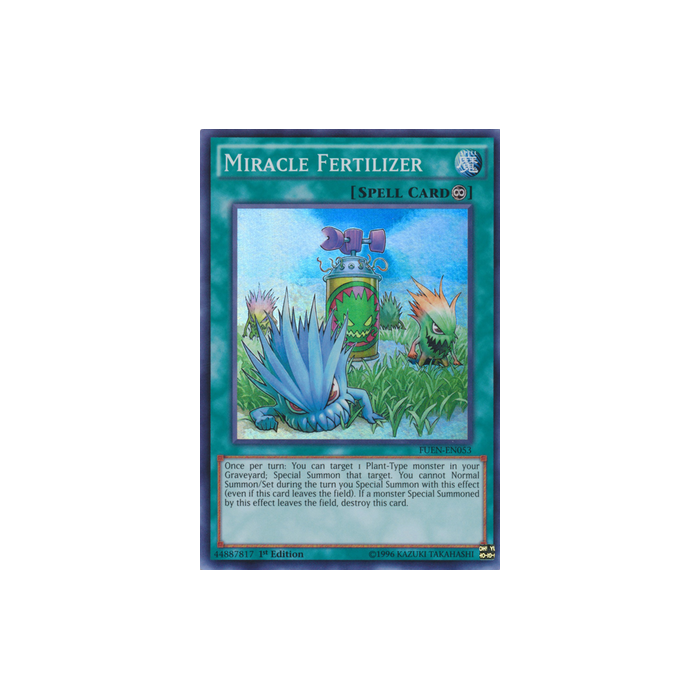 Miracle Fertilizer (Super Rare) – Secret Slayers | Carta YUGIOH en México