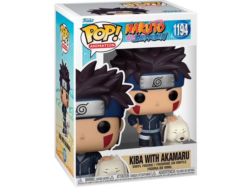 Funko Pop - Naruto - Kiba with Akamaru 1194