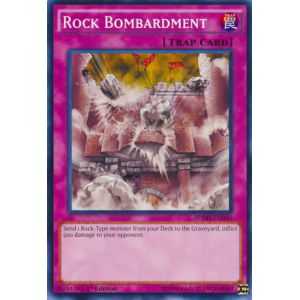Rock Bombardment (Super Rare) – Secret Slayers | Carta YUGIOH en México
