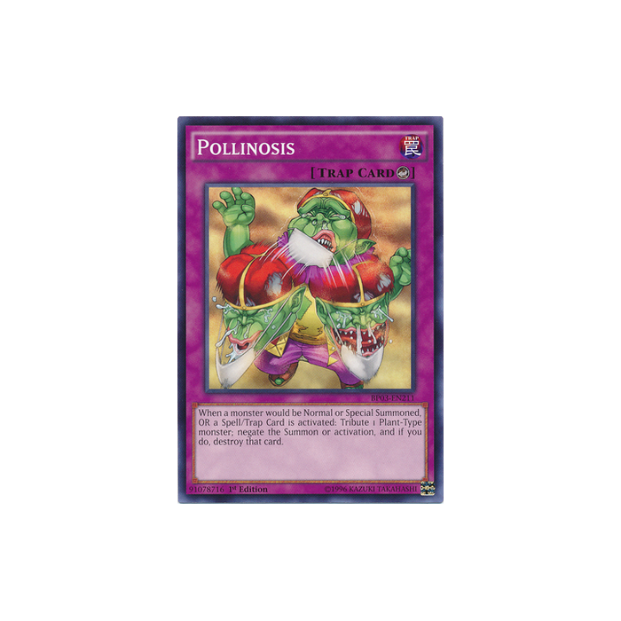 Pollinosis (Super Rare) – Secret Slayers | Carta YUGIOH en México