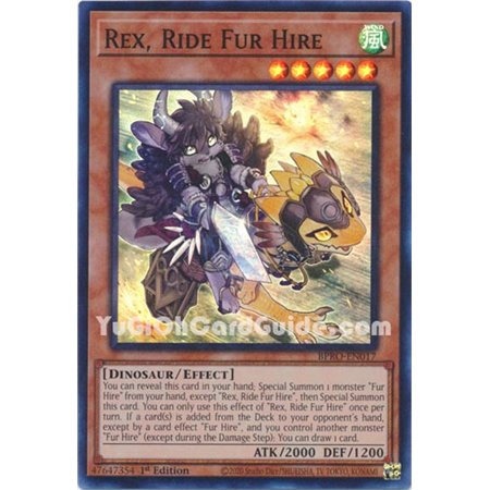 Rex, Ride Fur Hire (Super Rare)