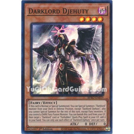 Darklord Djehuty (Super Rare)