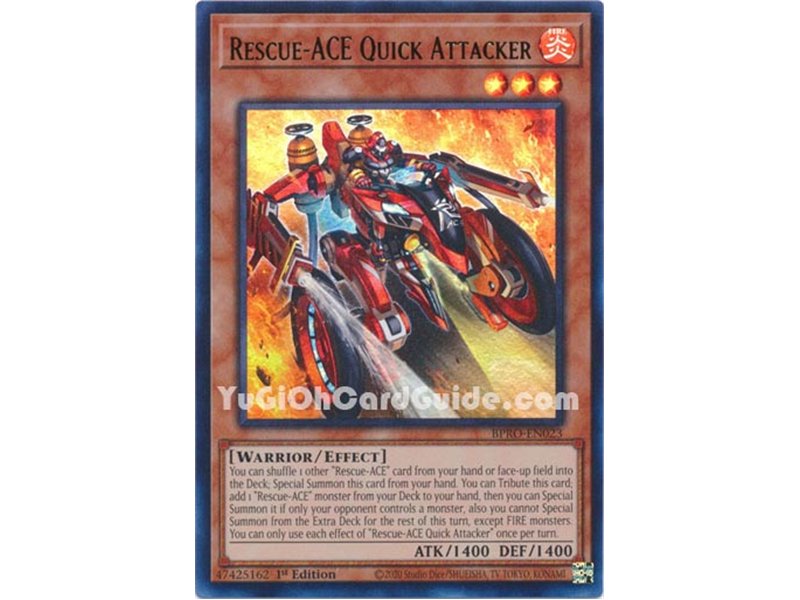 Rescue-ACE Quick Attacker (Ultra Rare)