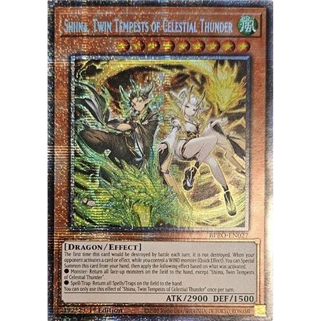Shiina, Twin Tempests of Celestial Thunder (Starlight Rare)