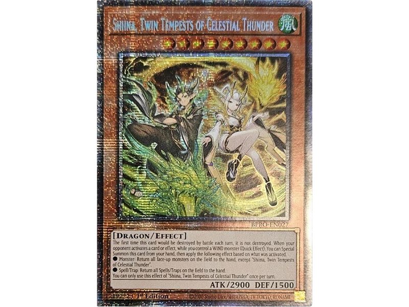 Shiina, Twin Tempests of Celestial Thunder (Starlight Rare)
