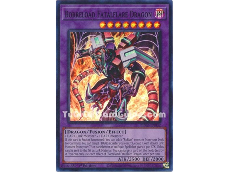 Borreload Fatalflare Dragon (Super Rare)