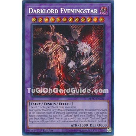 Darklord Eveningstar (Secret Rare) 