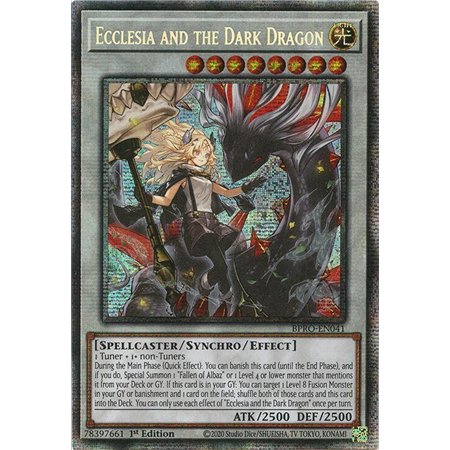 Ecclesia and the Dark Dragon (Starlight Rare)