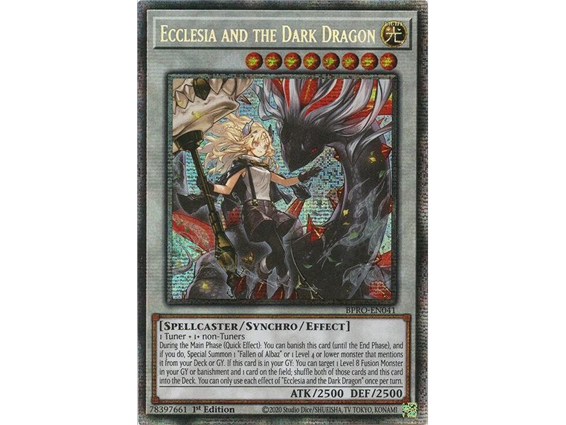 Ecclesia and the Dark Dragon (Starlight Rare)