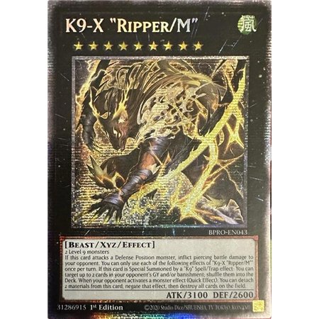 K9-X "Ripper/M" (Starlight Rare)