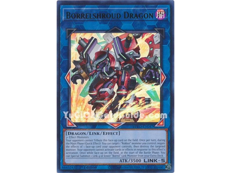 Borrelshroud Dragon (Ultra Rare)