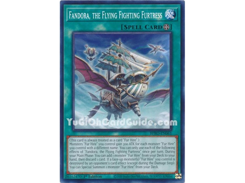 Fandora, the Flying Fighting Furtress (Common)